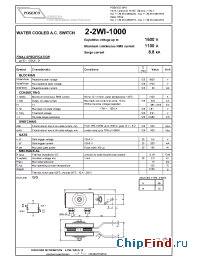Datasheet 2-2WI-1000 manufacturer Power Semiconductors